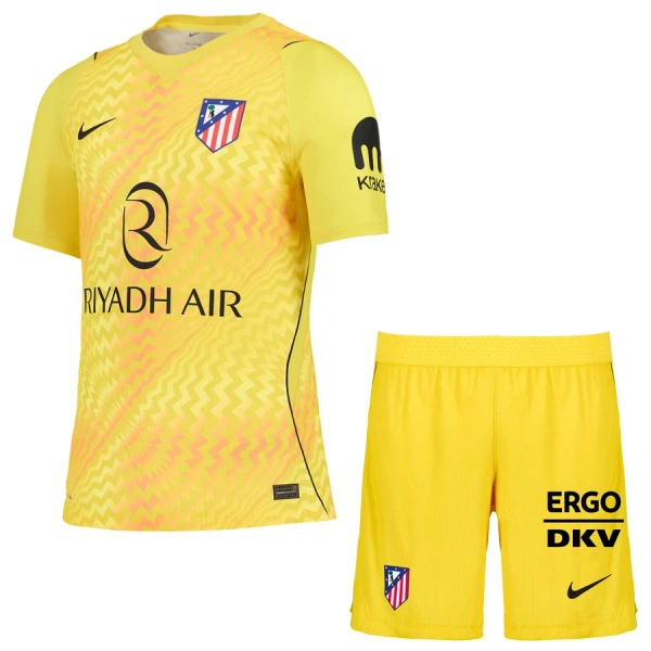 Atlético Madrid Keeper Drakt Barn 2026-27 Gul Atlético Madrid Keeper Drakt Barn 2026-27 Gul