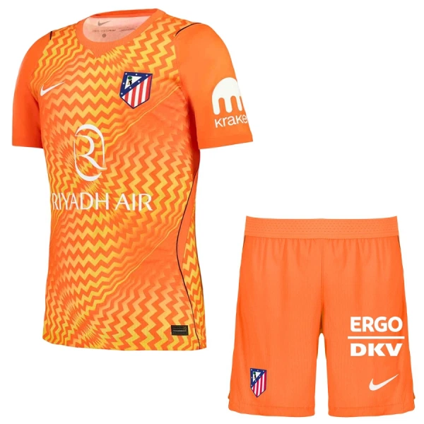 Atlético Madrid Oblak 13 Keeper Drakt Barn 2026-27 Oransje