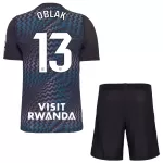 Atlético Madrid Oblak 13 Keeper Drakt Barn 2026-27 Svart