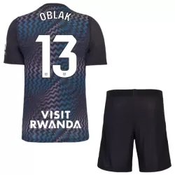 Atlético Madrid Oblak 13 Keeper Drakt Barn 2026-27 Svart