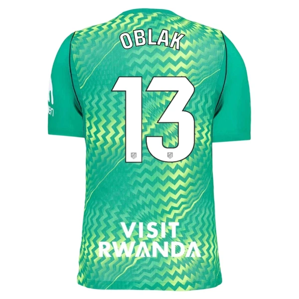 Atlético Madrid Oblak 13 Keeper Drakt Herre 2026-27 Grønn Atlético Madrid Oblak 13 Keeper Drakt Herre 2026-27 Grønn