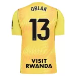 Atlético Madrid Oblak 13 Keeper Drakt Herre 2026-27 Gul