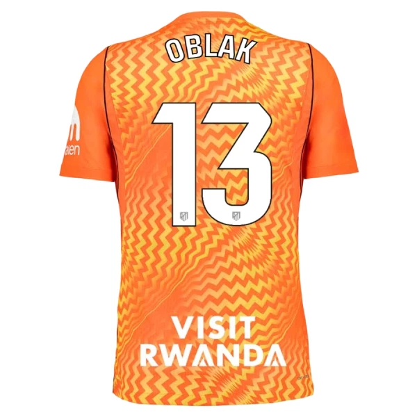 Atlético Madrid Oblak 13 Keeper Drakt Herre 2026-27 Oransje Atlético Madrid Oblak 13 Keeper Drakt Herre 2026-27 Oransje