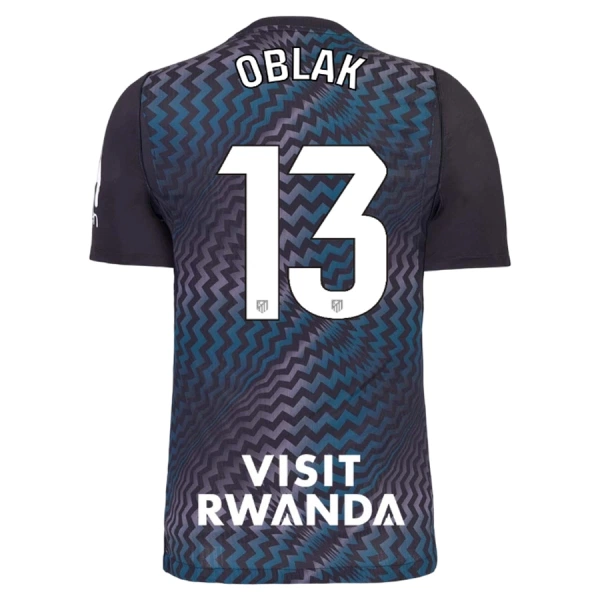Atlético Madrid Oblak 13 Keeper Drakt Herre 2026-27 Svart Atlético Madrid Oblak 13 Keeper Drakt Herre 2026-27 Svart