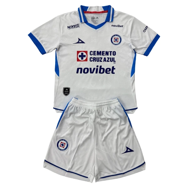 Cruz Azul Bortedrakt Barn 2026-27 - med Bukse Cruz Azul Bortedrakt Barn 2026-27 - med Bukse