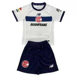Deportivo Toluca Bortedrakt Barn 2026-27 - med Bukse Deportivo Toluca Bortedrakt Barn 2026-27 - med Bukse