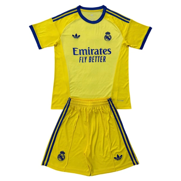 Real Madrid Keeper Drakt Barn 2026-27 Gul Real Madrid Keeper Drakt Barn 2026-27 Gul