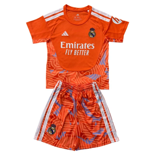 Real Madrid Keeper Drakt Barn 2026-27 Oransje Real Madrid Keeper Drakt Barn 2026-27 Oransje