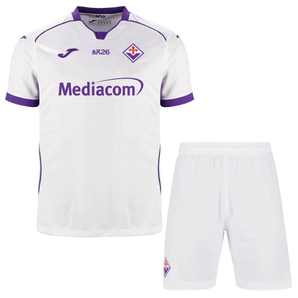 AC Fiorentina Bortedrakt Barn 2026-27 - med Bukse AC Fiorentina Bortedrakt Barn 2026-27 - med Bukse