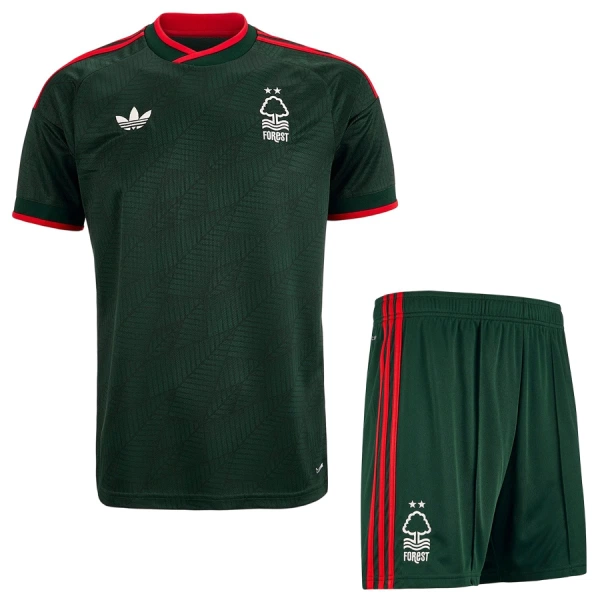 Nottingham Forest Bortedrakt Barn 2026-27 - med Bukse Nottingham Forest Bortedrakt Barn 2026-27 - med Bukse