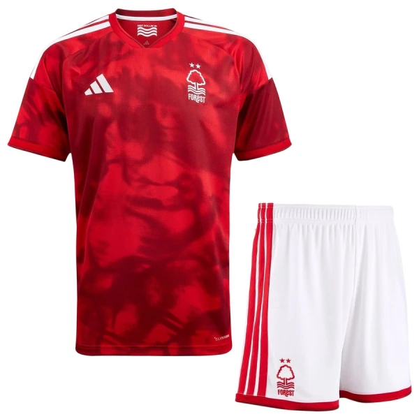 Nottingham Forest Hjemmedrakt Barn 2026-27 - med Bukse Nottingham Forest Hjemmedrakt Barn 2026-27 - med Bukse