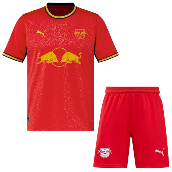 RB Leipzig Bortedrakt Barn 2026-27 - med Bukse RB Leipzig Bortedrakt Barn 2026-27 - med Bukse