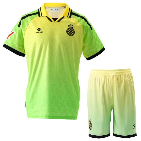 RCD Espanyol Tredjedrakt Barn 2026-27 - med Bukse