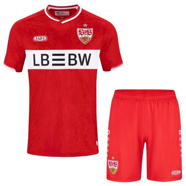 VfB Stuttgart Bortedrakt Barn 2026-27 - med Bukse VfB Stuttgart Bortedrakt Barn 2026-27 - med Bukse