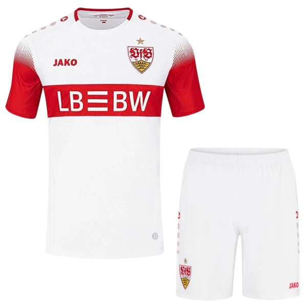 VfB Stuttgart Hjemmedrakt Barn 2026-27 - med Bukse VfB Stuttgart Hjemmedrakt Barn 2026-27 - med Bukse