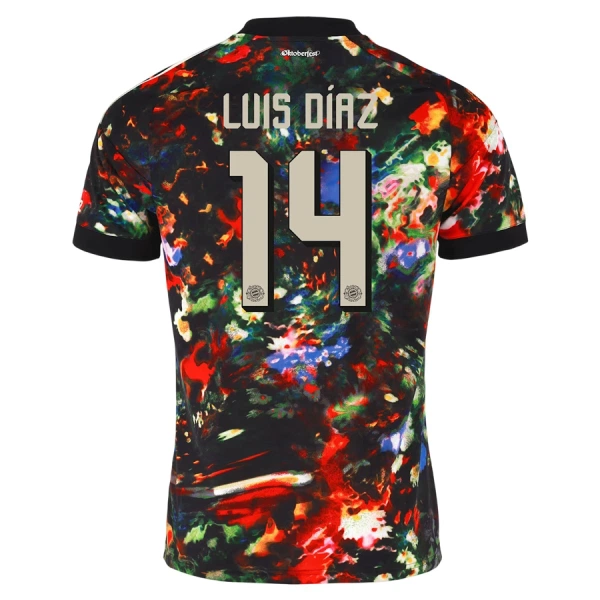 FC Bayern München Luis Díaz 14 Oktoberfest Drakt Barn 2026-27