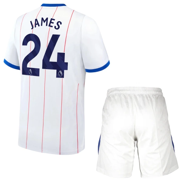 Chelsea James 24 Tredjedrakt Barn 2026-27 - med Bukse Chelsea James 24 Tredjedrakt Barn 2026-27 - med Bukse