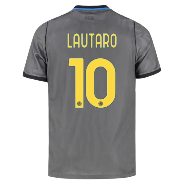 Inter Milan Lautaro 10 Tredjedrakt Barn 2026-27 - med Bukse