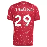 Liverpool B. Barcola 29 Hjemmedrakt Herre 2026-27