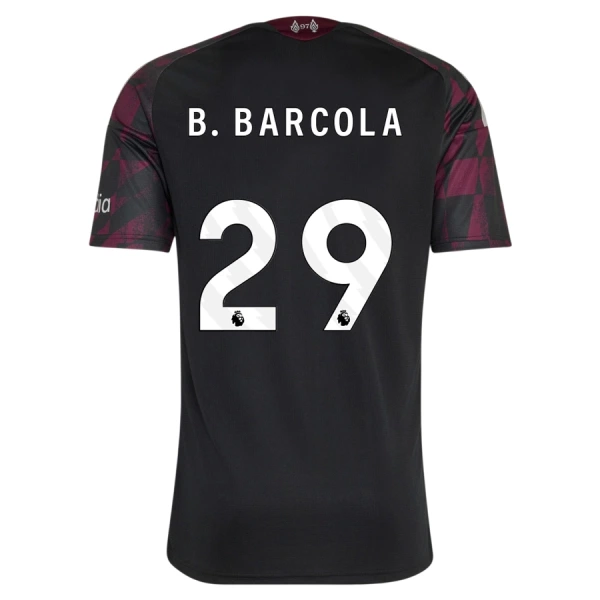 Liverpool B. Barcola 29 Tredjedrakt Herre 2026-27