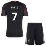 Liverpool Wirtz 7 Tredjedrakt Barn 2026-27 - med Bukse