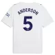 Manchester City Anderson 5 Tredjedrakt Herre 2026-27 Manchester City Anderson 5 Tredjedrakt Herre 2026-27