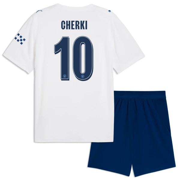 Manchester City Cherki 10 Tredjedrakt Barn 2026-27 - med Bukse Manchester City Cherki 10 Tredjedrakt Barn 2026-27 - med Bukse