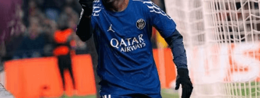 Dembélé skriver sin Ballon d'Or-legende i en Paris Saint-Germain-drakt