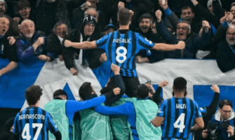Atalanta blir det eneste Serie A-laget som går videre til åttendedelsfinalen i Champions League