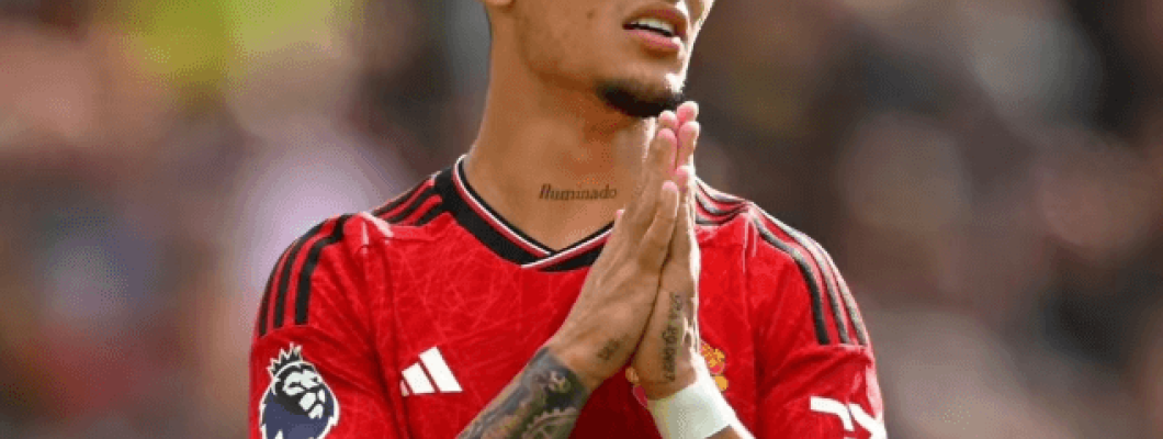 Anthony ble forlatt av Manchester United på grunn av dårlige prestasjoner