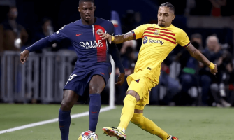Barcelona slo Paris Saint-Germain 3-2 på bortebane