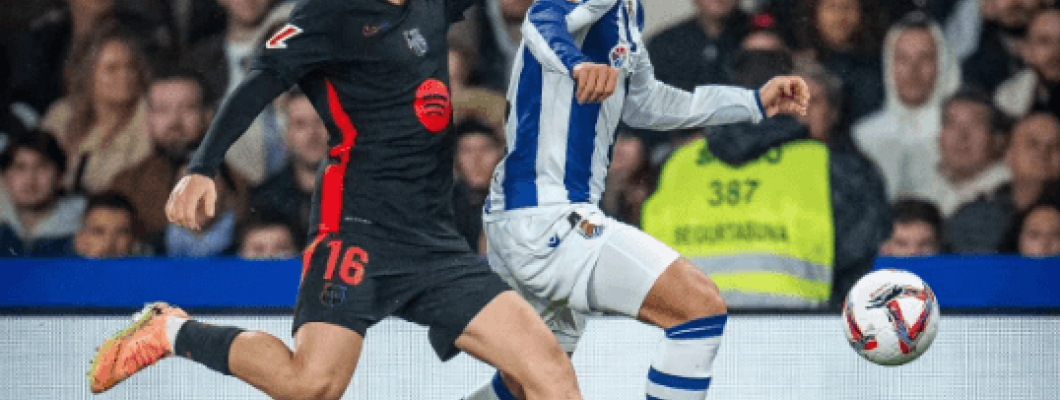 Barcelona tapte 0-1, og avsluttet sin seiersrekke på 7 kamper Barcelona tapte 0-1, og avsluttet sin seiersrekke på 7 kamper