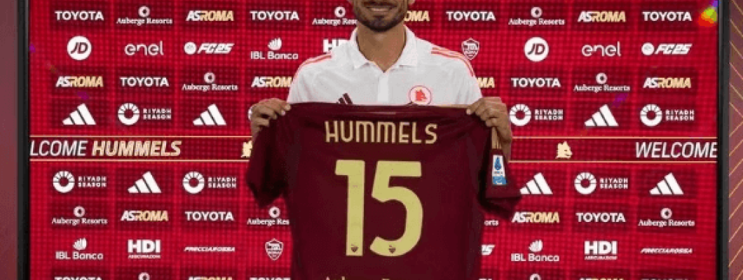 Den legendariske midtforsvarer Hummels slutter seg til Roma Den legendariske midtforsvarer Hummels slutter seg til Roma