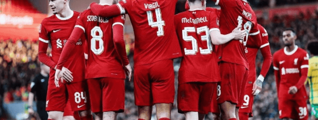 I den første kampen etter at Klopp annonserte sin avgang, avanserte Liverpool 5-2 til 16-delsfinalen i FA-cupen I den første kampen etter at Klopp annonserte sin avgang, avanserte Liverpool 5-2 til 16-delsfinalen i FA-cupen