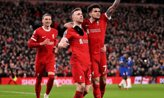 Rød og blå kamp, Liverpool slo Chelsea 4-1